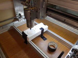 CNC Router - 1st Test Cut