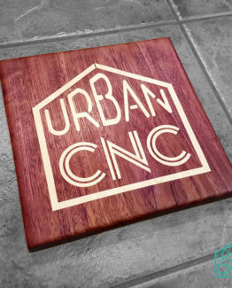 Urban CNC Inlay Cutting Board Charcuterie