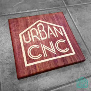 Urban CNC Inlay Cutting Board Charcuterie